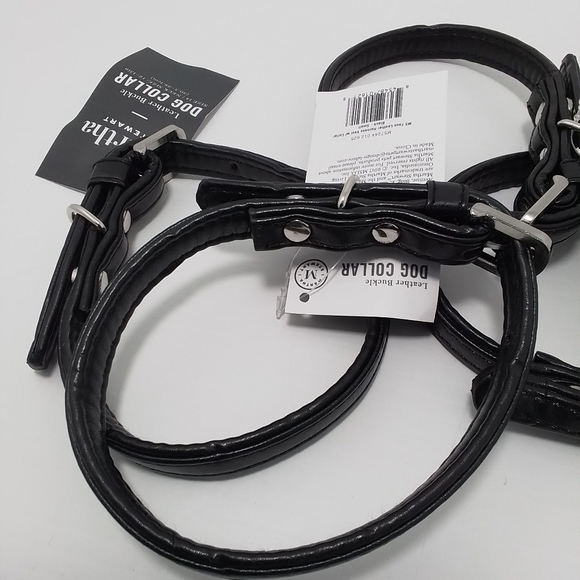 Martha Stewart Black Dog Collar NWT - Picture 6 of 11